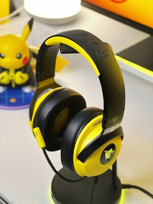 Razer x Pokémon Pikachu Kraken V3 USB Wired Headset Limited Edition New In Box