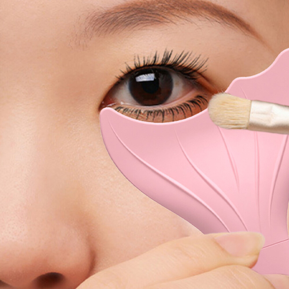 WFEWE Silikon-Eyeliner-Pinsel – 2 Stück, Wiederverwendbar, Wasserdicht, Perfekt Für Anfänger Mit Unsicherer Hand
