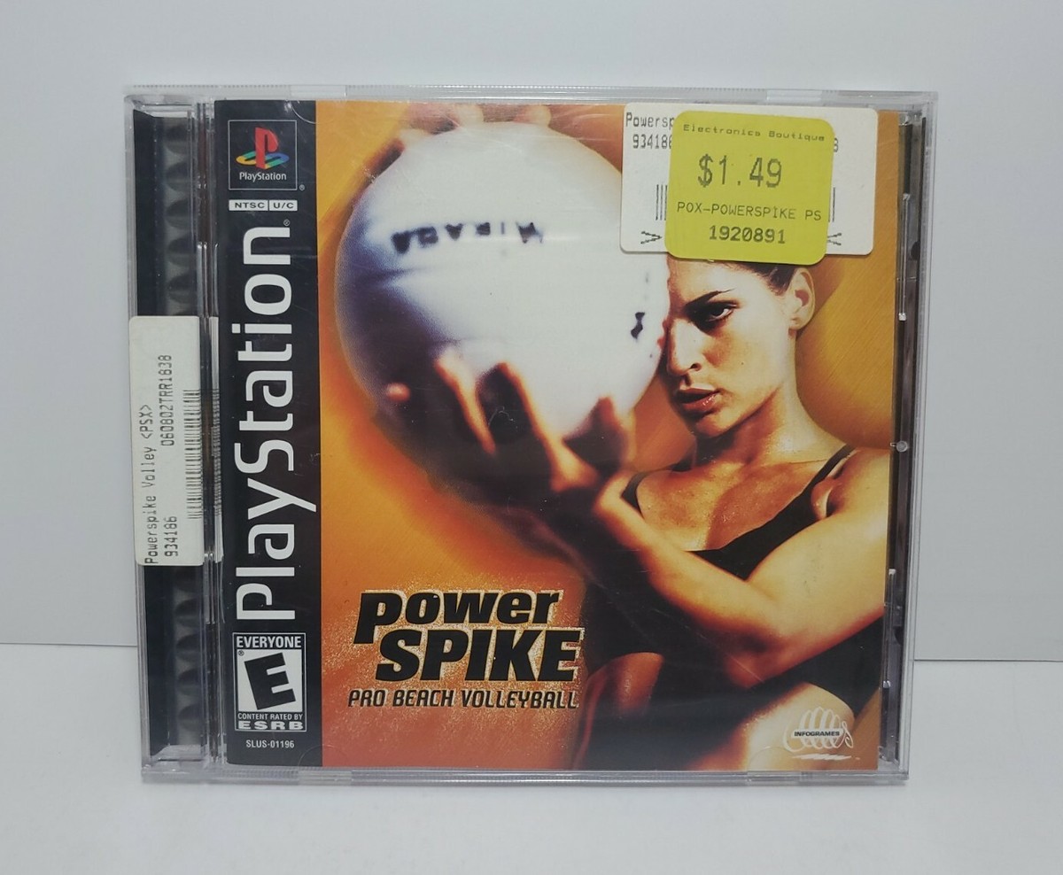 Power Spike Pro Beach Volleyball (Sony PlayStation 1, 2000