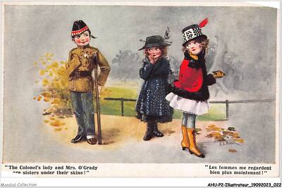 AHUP2-ILLUSTRATEUR-0099 - The DER OBERST Lady And Mrs O'Grady - There Sisters U