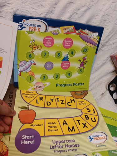 Hooked On Phonics Hooked On Pre-K NEW COMPLETE LEARNING KIT CD 2CD-Rom Workbooks - 第 21/24 張圖片