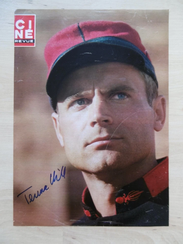 Terence Hill Autogramm signed A4 Magazinbild  - Bild 1 von 1