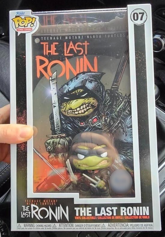 Funko pop TargetCon 2024 exclusive TMNT The Last Ronin Comic Cover (PRE