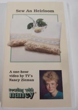 Nancy Zieman VHS Sewing With Nancy Sew An Heirloom Very Good