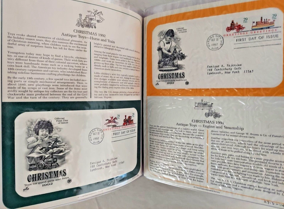 United States First Day Covers Stamps Wildflower Elvis Historical Events 1992-94 - Image 3 of 4