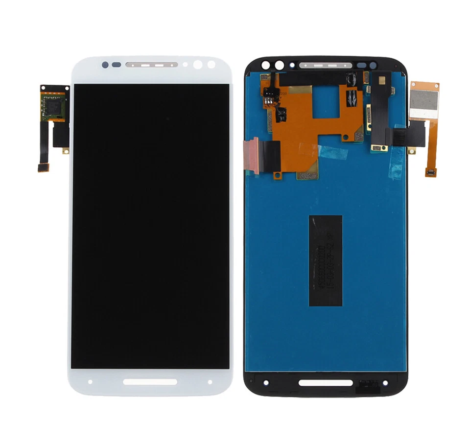 适用于摩托罗拉 Moto X Style XT1570 XT1572 LCD 显示器+触摸屏数字化仪 白色 — 第 2/4 张图片
