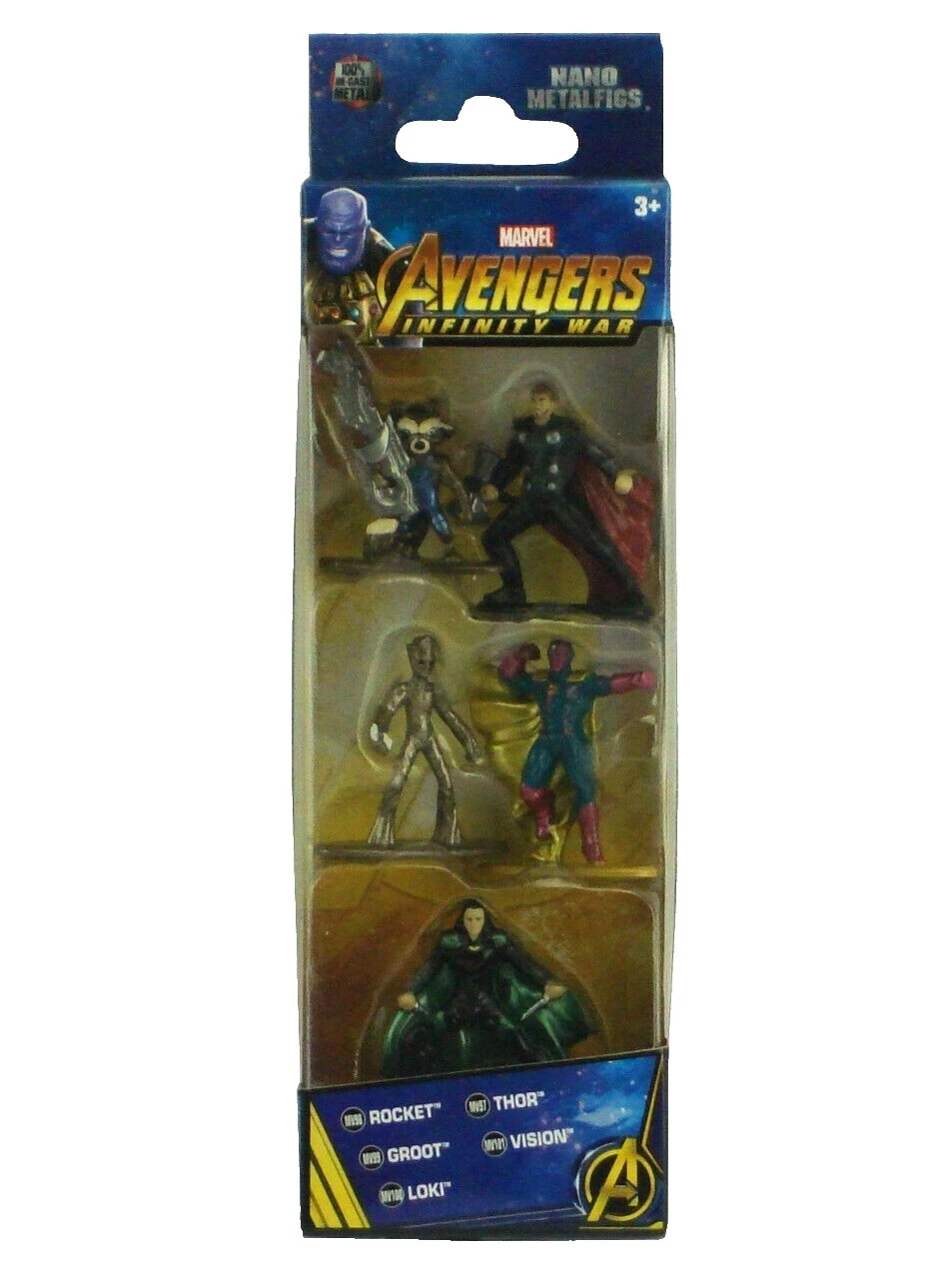 Colecciones de figuras de acción de metal de Marvel