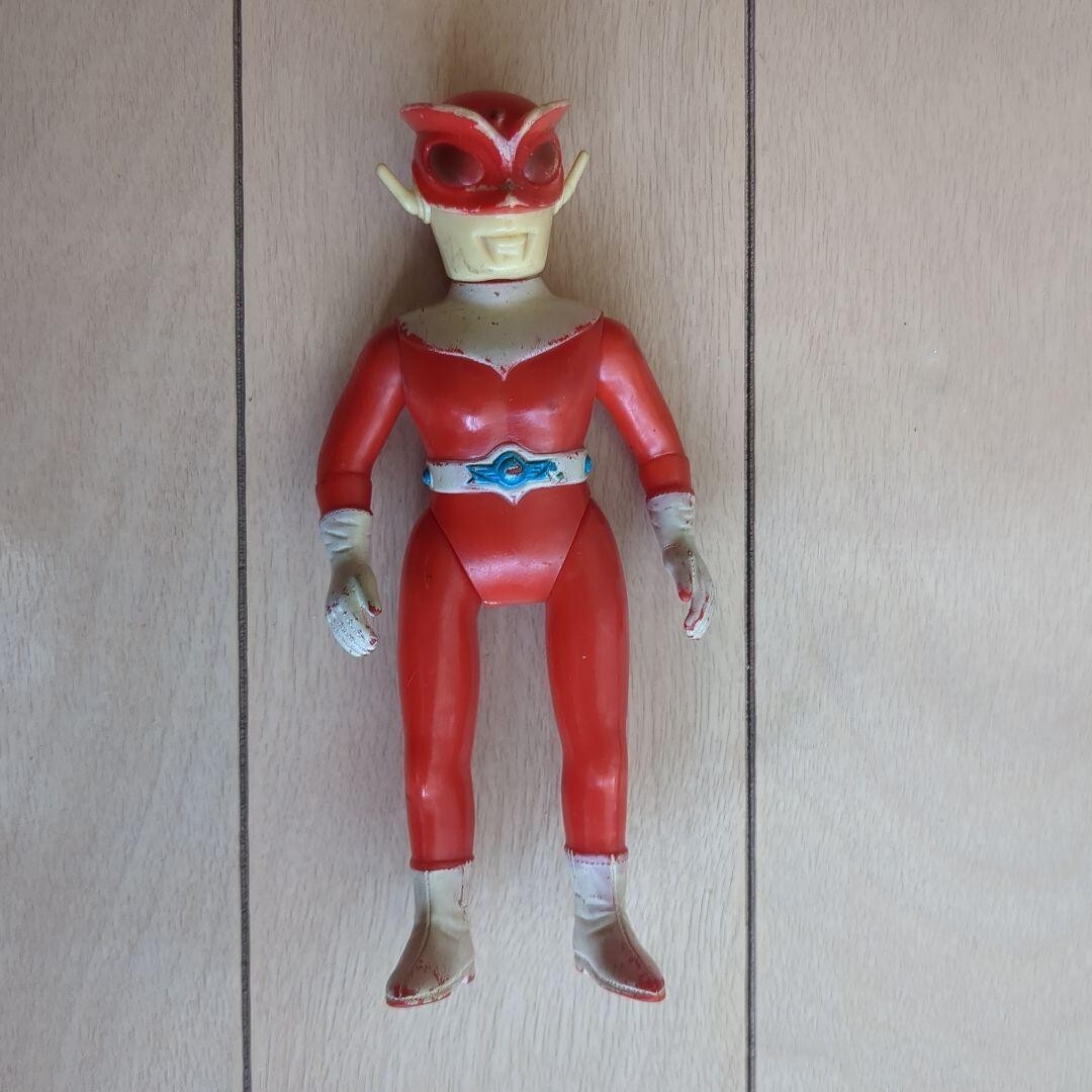 RARE Bullmark Redman Sofubi Toy Soft Vinyl Figure Tsuburaya Japan