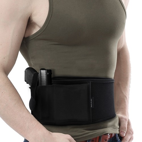 NEW Neoprene Ultimate Belly Waist Belt Band for Pistol gun Holder Hidden - Picture 1 of 12