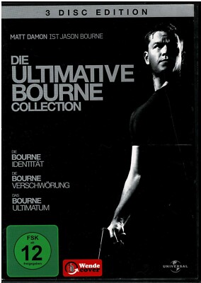 Die ultimative Bourne Collection (3 DVDs) 3 Filme - gebraucht
