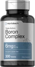 Triple Boron Complex 6 mg Supplement | 300 Tablets | Triple Action | by Horbaach