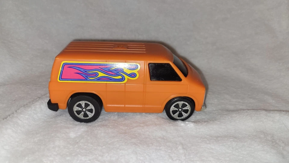 Furgoneta Mattel Power N Speed naranja vintage años 70 rara 1976 Chevy Super Foto 4 de 4