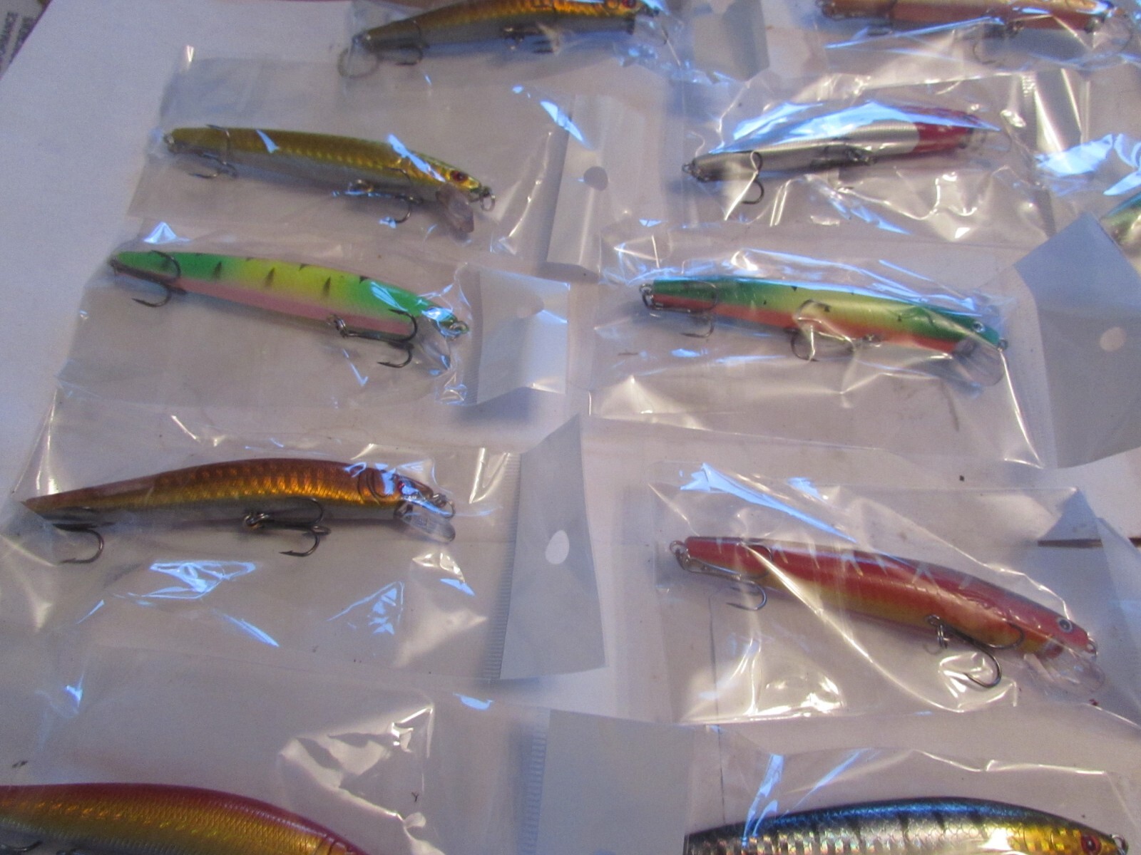 20 new rapala style larger salmon pike fishing lure plugs crankbaits rattlers - Image 6