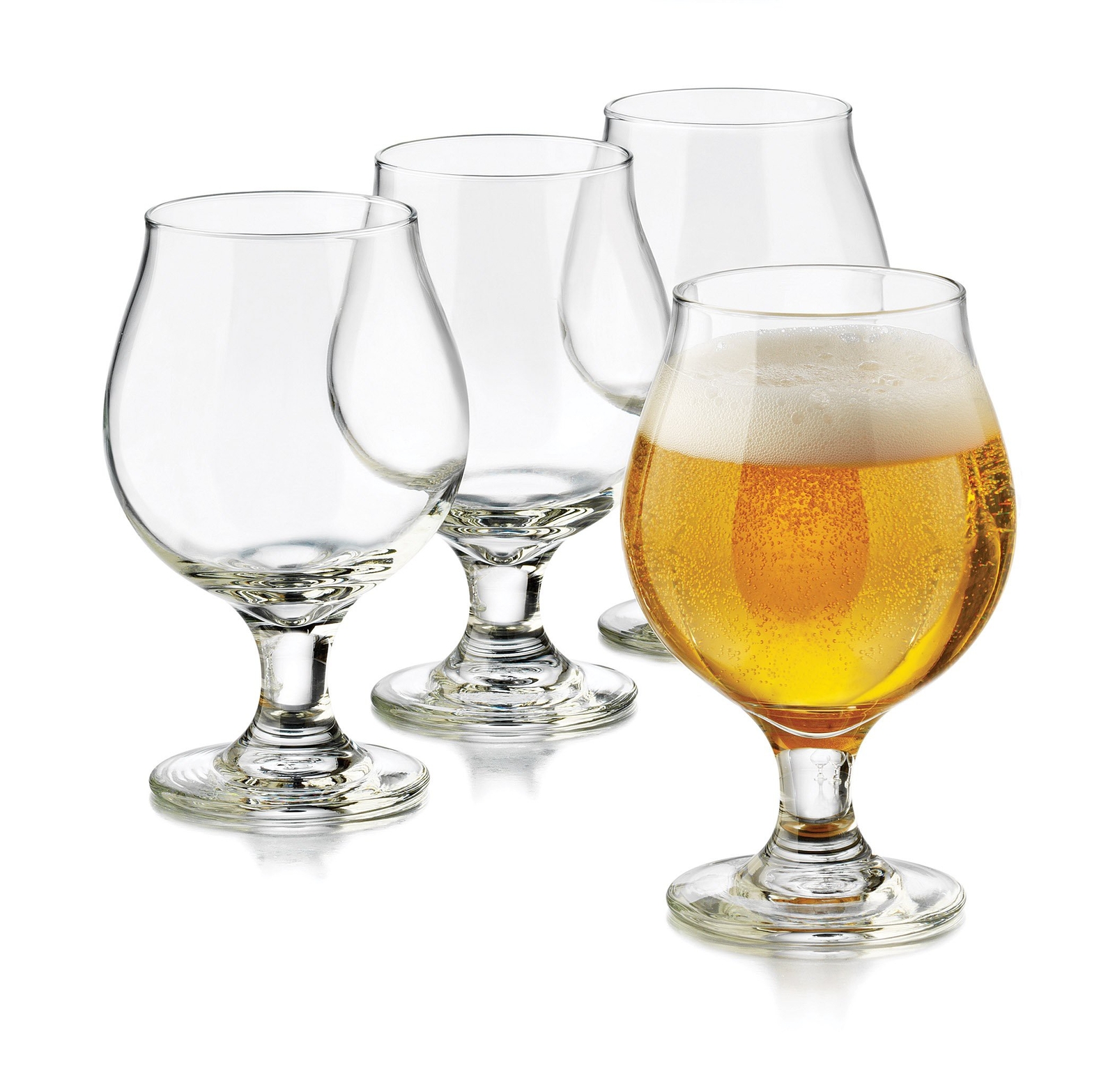Libbey 3808 16 oz.  Belgian Beer / Tulip Glass 4-PACK (FREE SHIPPING)