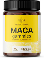 Maca Root Gummies - Delicious Organic Maca Root Gummy for Natural Energy Boost,