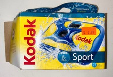 Vintage Kodak Sport Waterproof Single Use Disposable Camera.27 Exposures Of Fun 