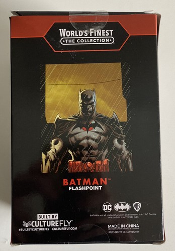 DC Comics Culturefly World's Finest Flashpoint Batman Vinyl Figure Thomas Wayne - Picture 3 of 6