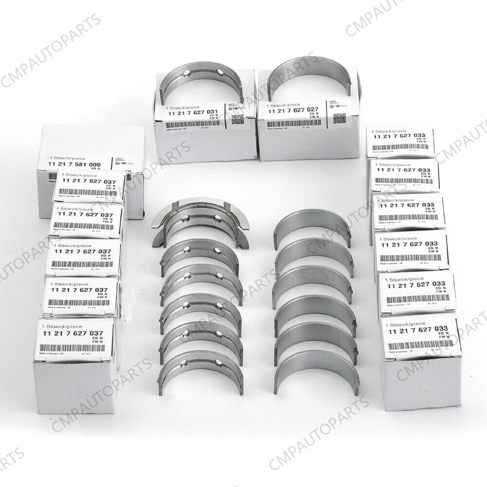 US Main & Rod Bearings Set For BMW 128i 335i 740Li X3 X5 N51 N52 N55 ...