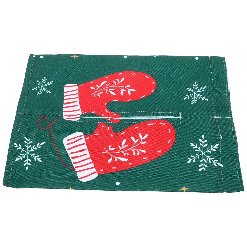 Christmas Style Cotton Fabric Facial Tissue Paper Cover Holder Box Bag Napkin