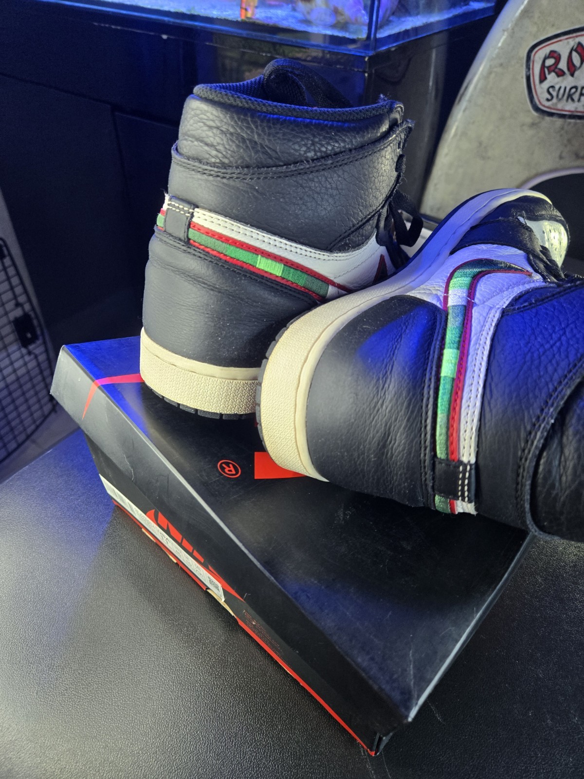 SAOLA Scarpe Nike Air Jordan 1 Retro OG High da uomo taglia 11 5 A Star Is Born 555088 015