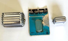 Vintage Cal Custom Chrome Horn Relay Cover Regulator Cover w/ Card Original