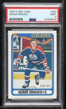 1990-91 O-Pee-Chee Adam Graves #480 PSA 9 MINT 1ar2