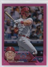 2023 Topps Chrome Pink Refractor Kody Clemens #135 1ek2