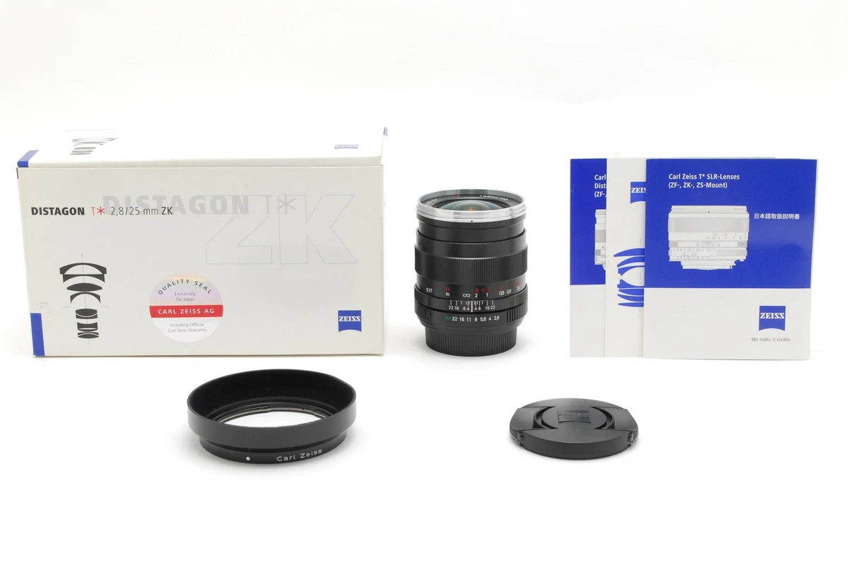Carl Zeiss f/2.8 Camera Lenses 25mm Focal for sale | eBay