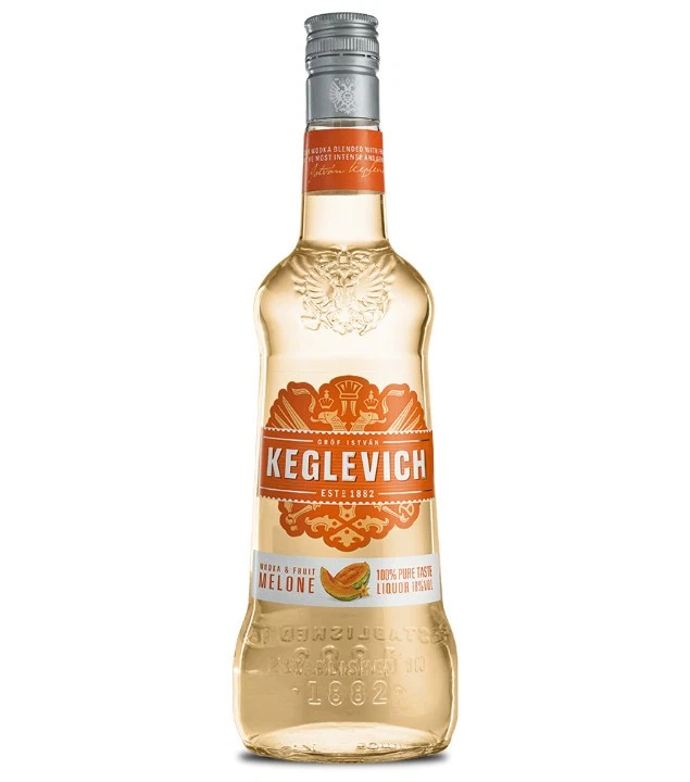 Keglevich Melone Melonenlikör mit Vodka / 18 % Vol. / 0,7 Liter-Flasche