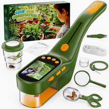 Bug Catcher for Kids with 2.4" Screen Dark Green