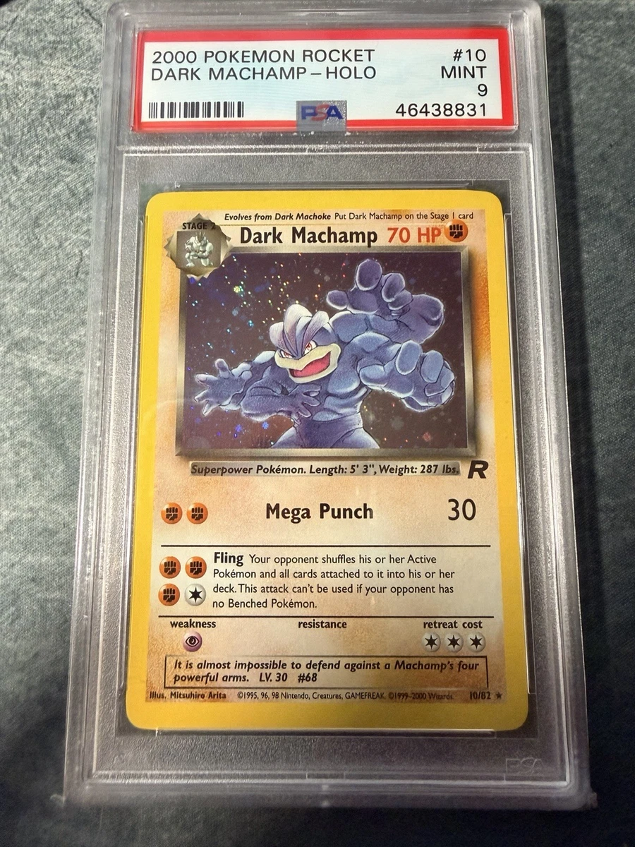 Darkness Machamp Pokémon TCG Professional Sports Authenticator