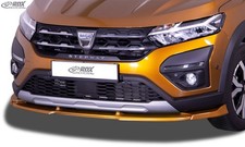 RDX Frontspoilerlippe VARIO-X für DACIA Sandero 3 / Jogger Stepway (2021+) Front