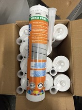 Mapei Mapesil Tile Matt JASMINE 130 Neutral Silicone Sealant 310ml, X 12