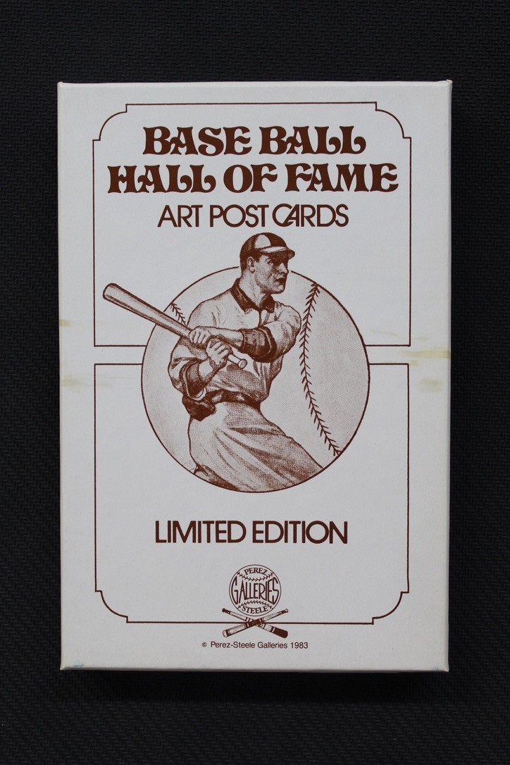 1983 PEREZ STEELE GALLERIES HALL OF FAME POSTCARDS LIMITED EDITION