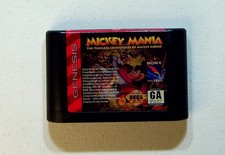Mickey Mania The Timeless Adventures of Mickey Mouse Sega Genesis Video Game