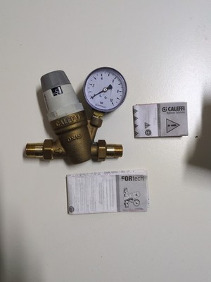 Caleffi Druckminderer 1/2'' DN15 AG, mit Manometer
