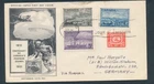 D486730 Canada FDC Centenary of Canada Stamps 1951 - Label on back