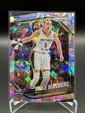 PAIGE BUECKERS 2025 WNBA Panini Prizm Rookie Silver Cracked Ice #5 - Wings RC 🔥