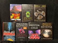 SAMMLUNG PAKET - 8 Hardcover - DOUGLAS PRESTON + LINCOLN CHILD - Death, Fear ua