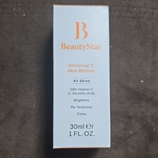 BEAUTYSTAT Universal C 20 Vitamin C Skin Refiner 1oz Full Size NIB SEALED