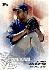 2018 Topps Update International Affair SP #IA-5 Jose Quintana Chicago Cubs