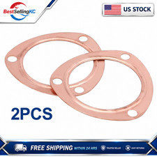 3 Inch Copper Header Exhaust Collector Gaskets Fits For Sbc Bbc 302 350 454 383 3 Inch Copper Header Exhaust Collector Gaskets Fits For Sbc Bbc 302 350 454 383