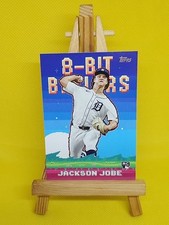 2025 Topps Series 1 Celebration JACKSON JOBE 8 Bit Ballers RC TIGERS #8B-22