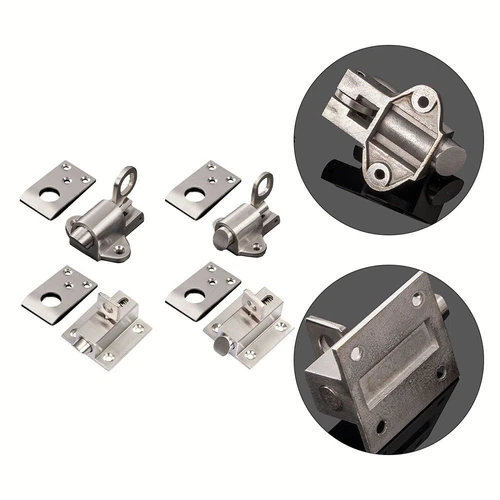 Spring Latch Door Installation Latchbolt Lightweight Portable Security - Picture 21 of 72