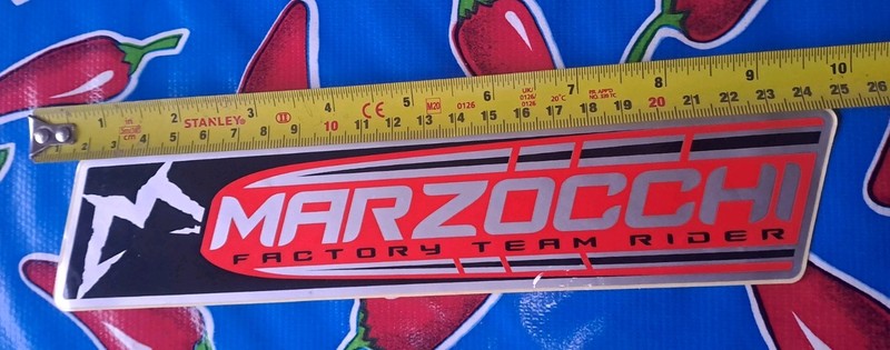 Marzocchi Fork Sticker 10" Decal