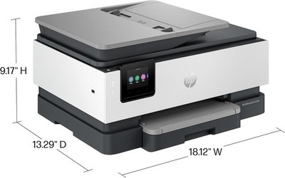 HP OfficeJet Pro 8138e Wireless AIO Color Inkjet Printer - Never Initialized