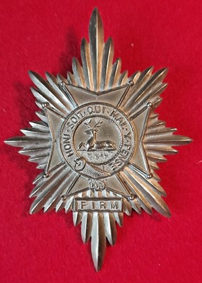 Worcester and Sherwood Foresters Band Belt or Pouch Badge