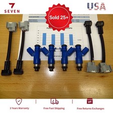 4x New Acura Rdx 410cc Denso Fuel Injectors Wadapters Flow Sheet Included 4x New Acura Rdx 410cc Denso Fuel Injectors Wadapters Flow Sheet Included