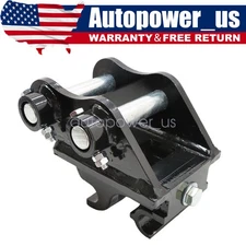 Quick Hitch Coupler Connection For 1-1.5 Ton Mini Excavator Attachment US