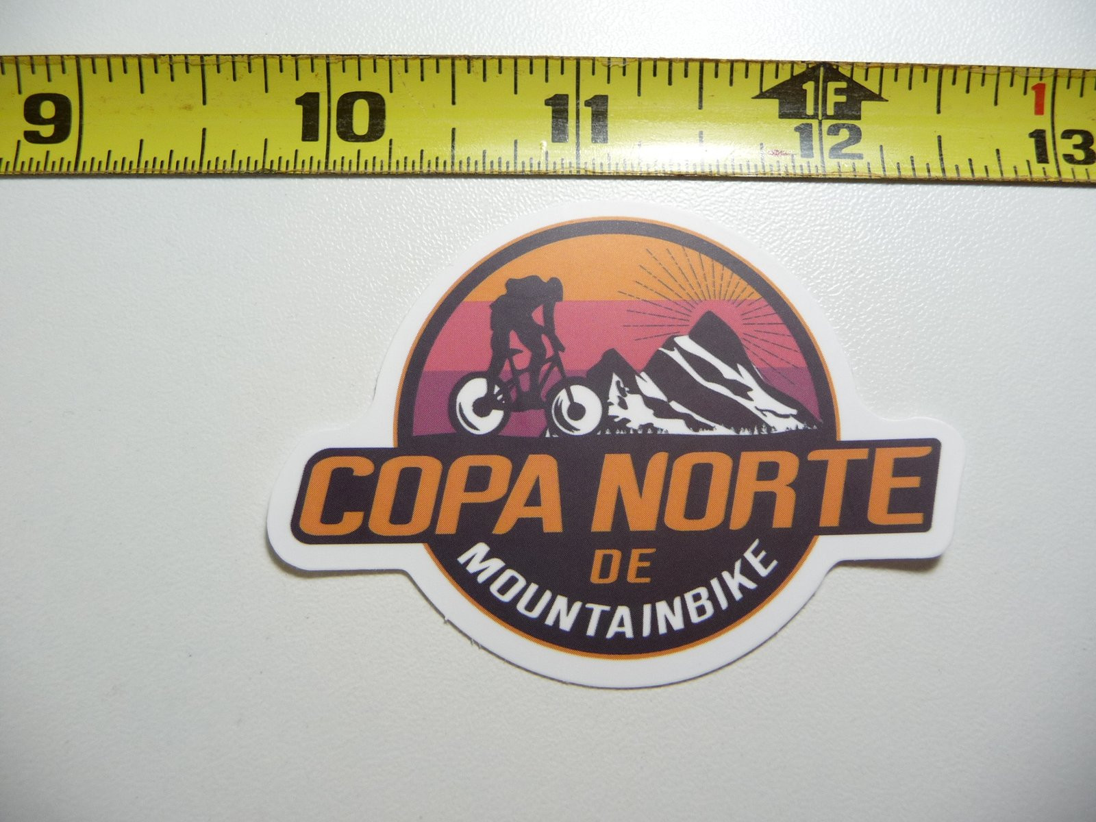 MTB Mountain Bike Copa Norte Decal Sticker for Riders Minimalist Design